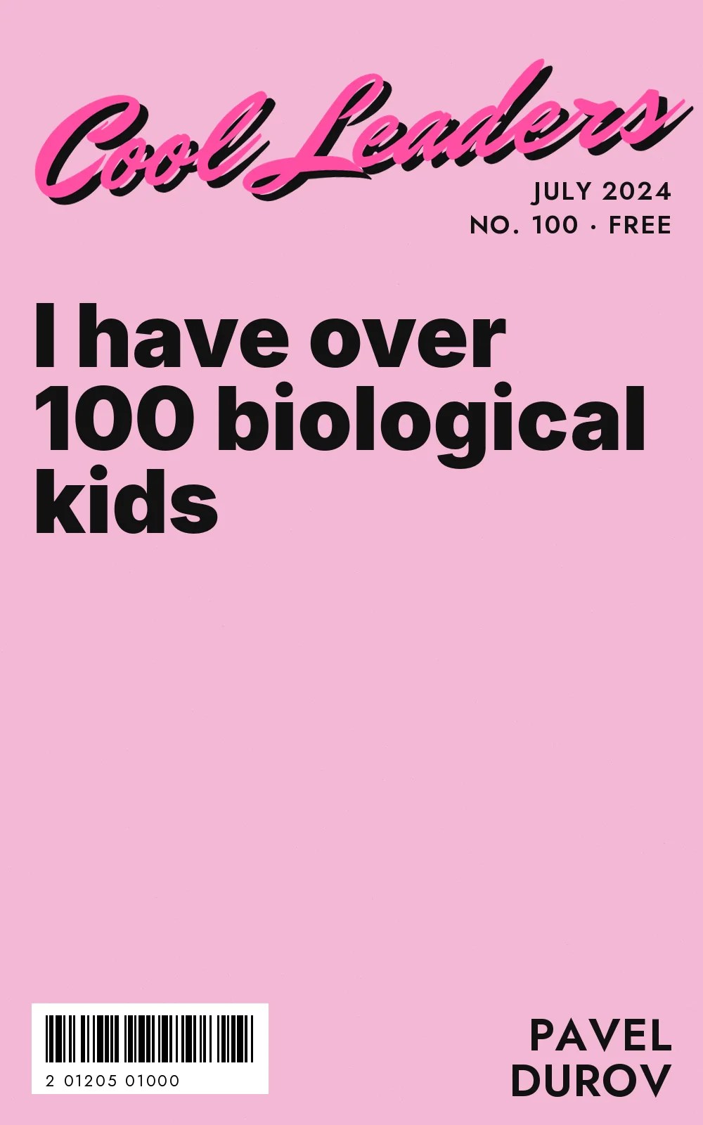 I have over 100 biological&nbsp;kids