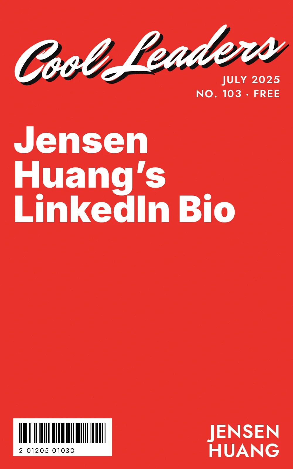 Jensen Huang’s LinkedIn&nbsp;Bio