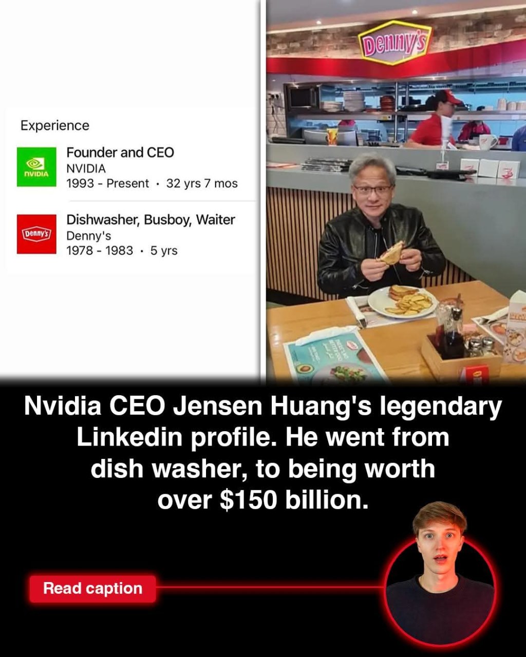 Jensen Huang’s LinkedIn&nbsp;Bio